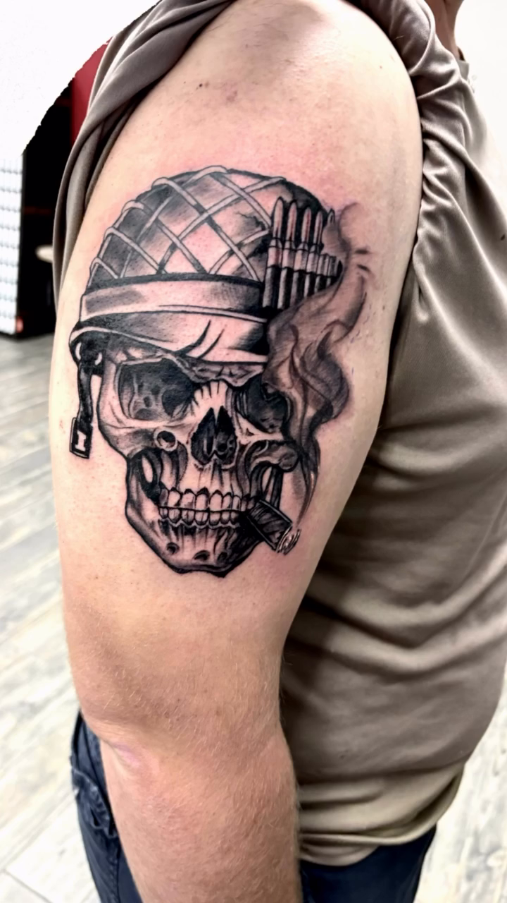 Tattoo by @kellykalani — black_and_grey, realism