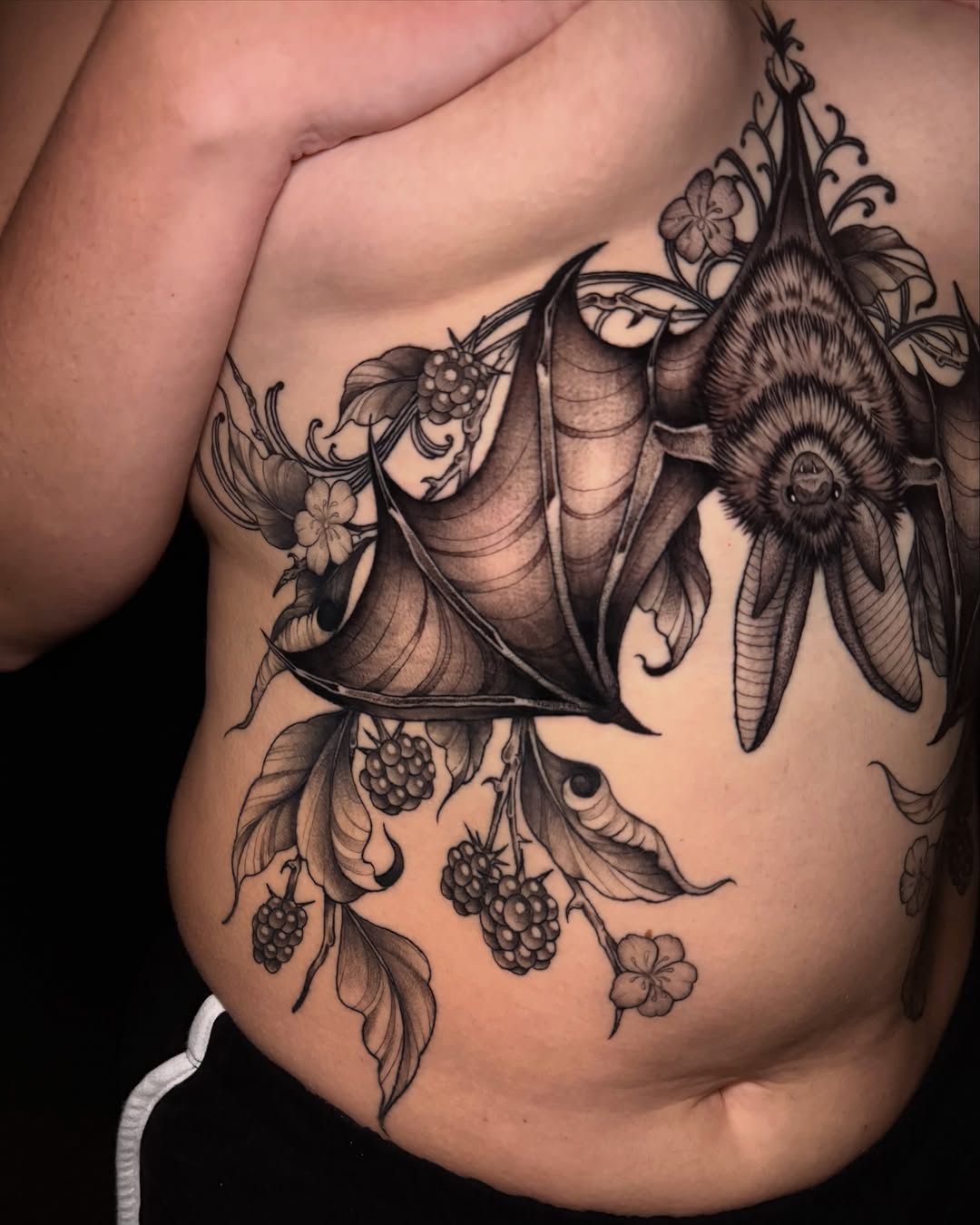 Tattoo by @lyssa_jtattoo — black_and_grey, realism