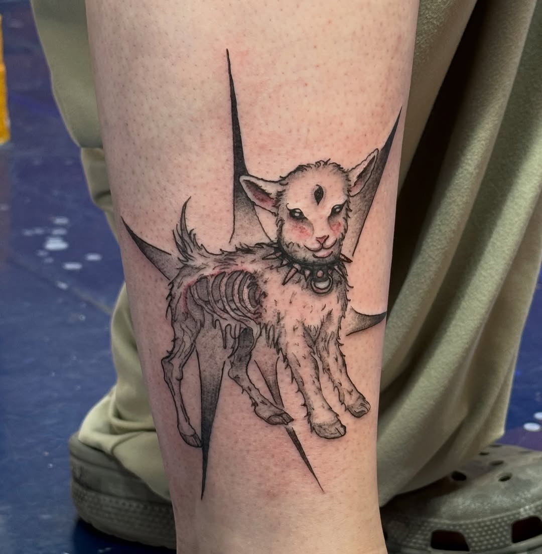 Tattoo by @bhsoceana — dark_realism, black_and_grey