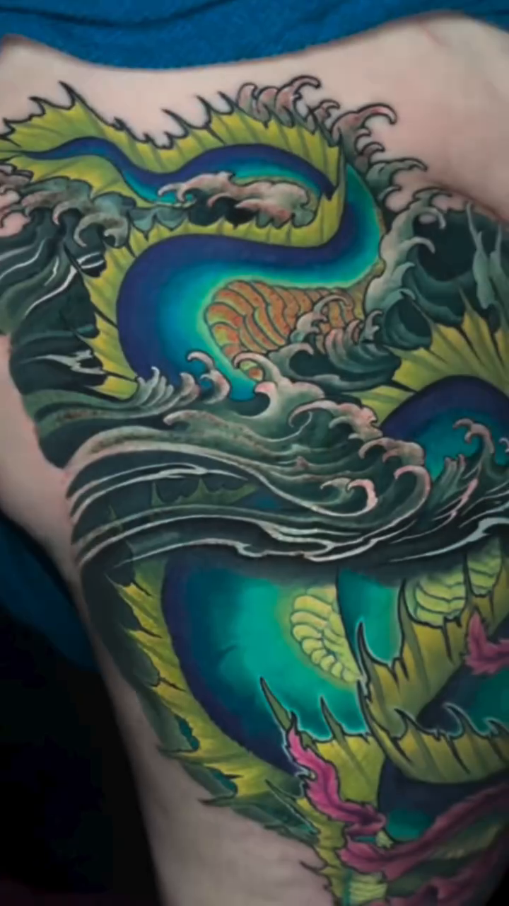 Tattoo by @joeskram — japanese_irezumi