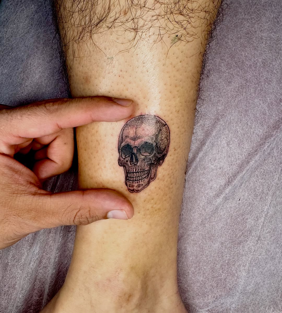 Tattoo by @21.12_ink โ realism, black_and_grey