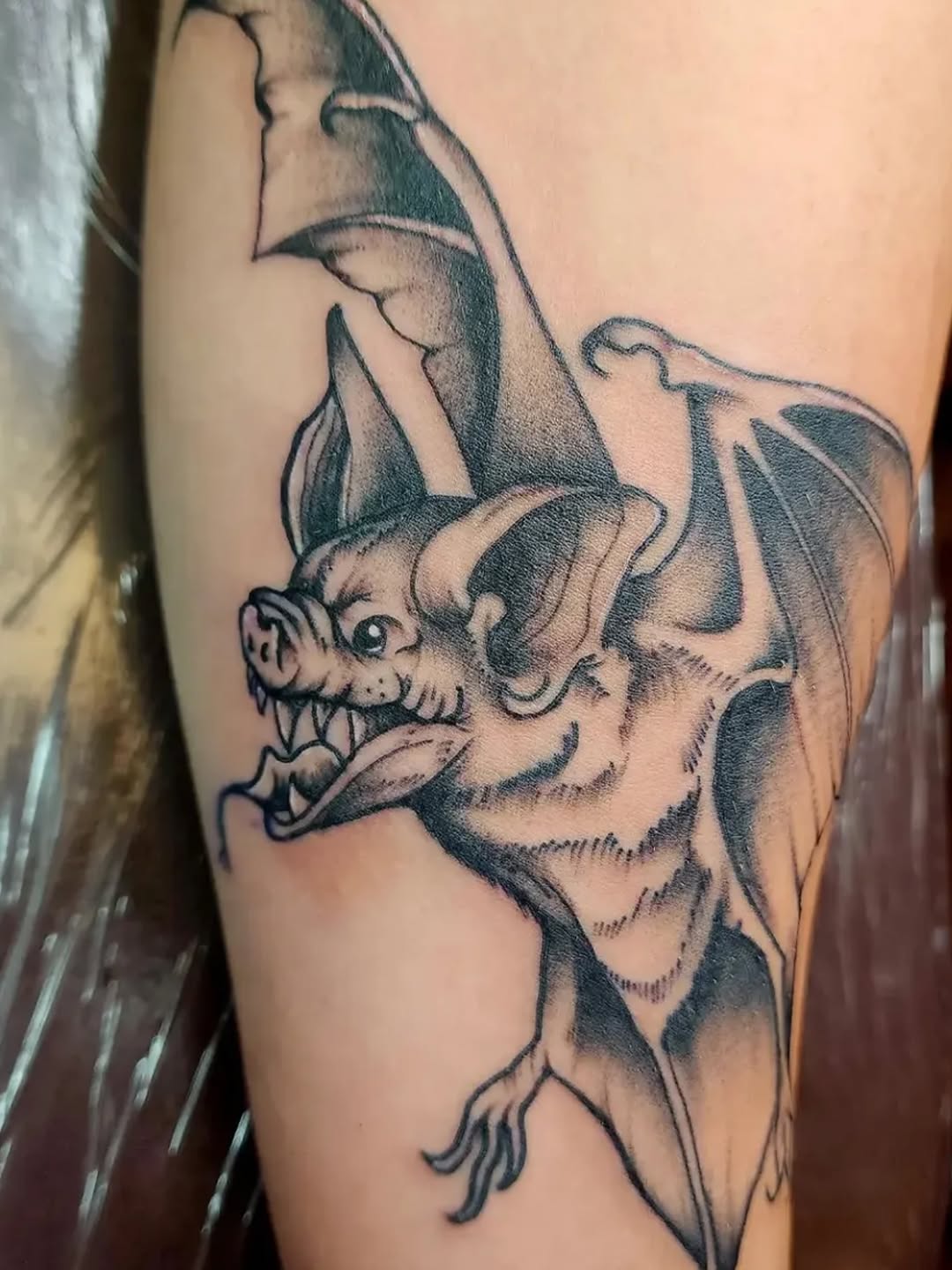 Tattoo by @robertsmithfl — black_and_grey, realism
