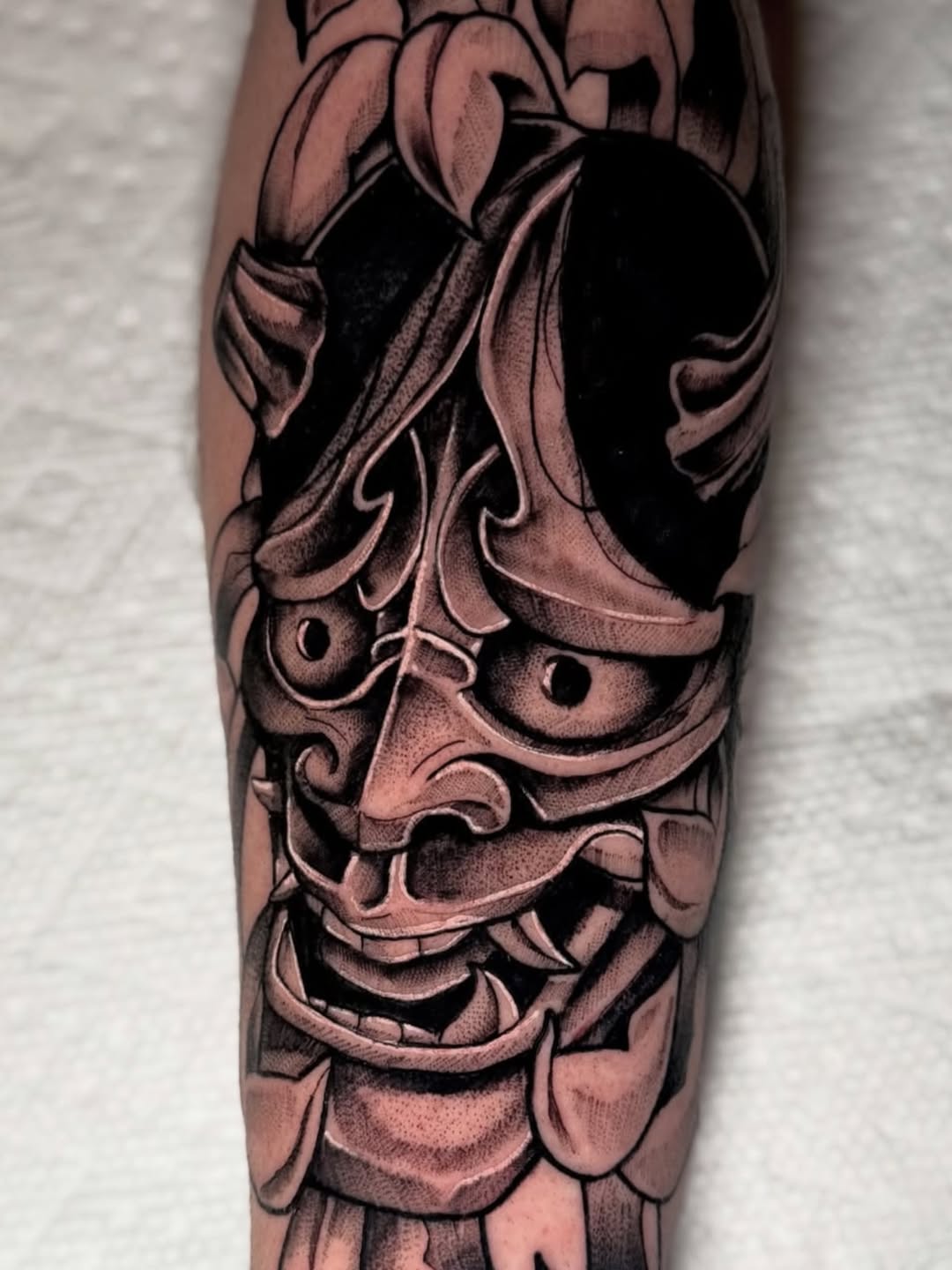 Tattoo by @robertsmithfl — black_and_grey, dark_realism