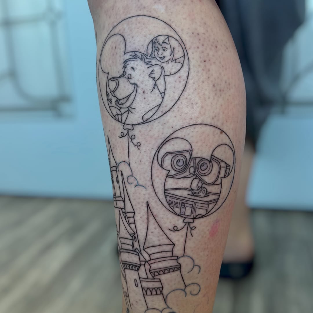 Tattoo by @disnerdtattoo — anime, new_school