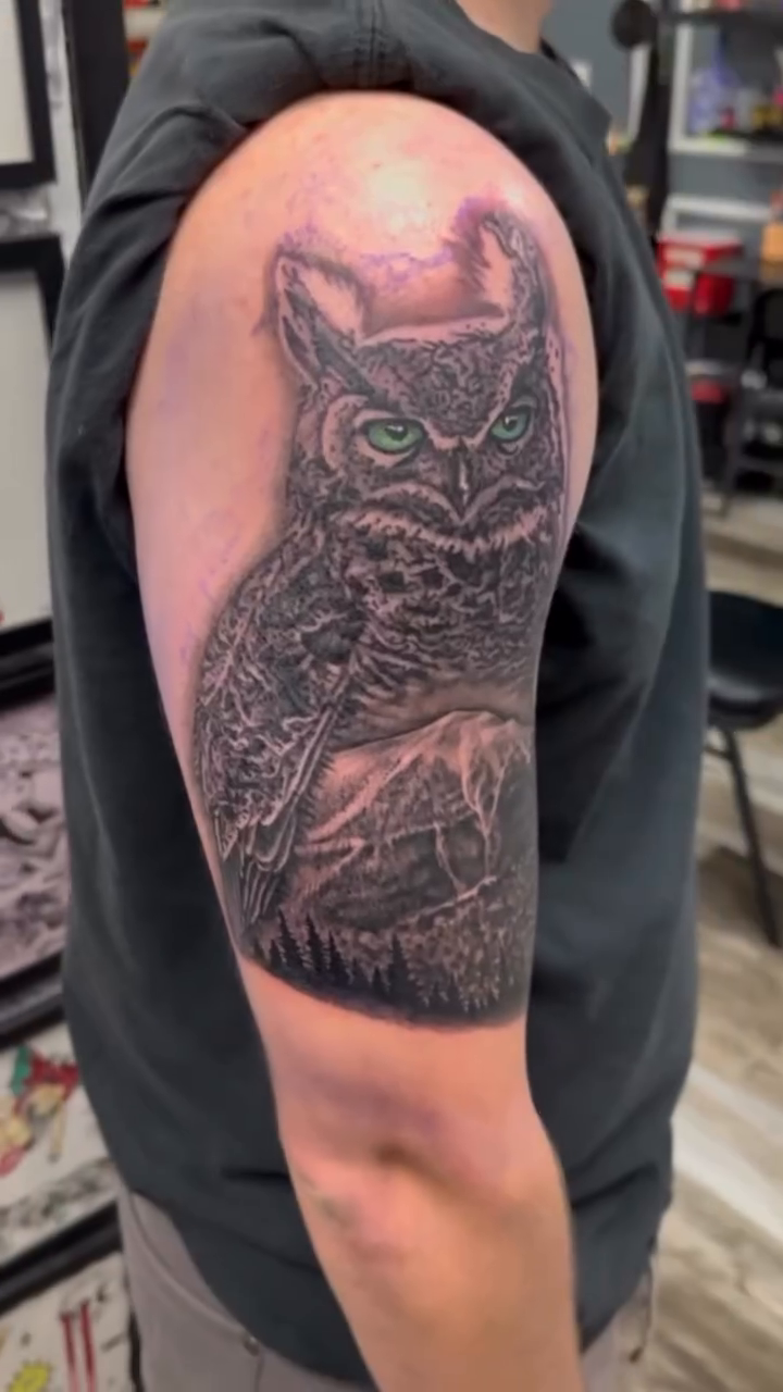 Tattoo by @charlestrujillo — black_and_grey, realism