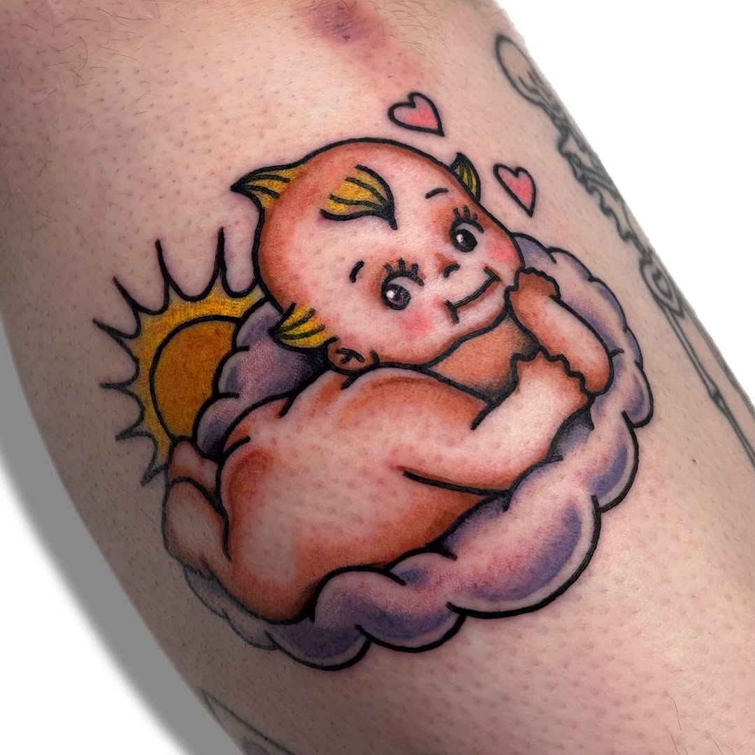 Tattoo by @plantpuketattoos — new_school