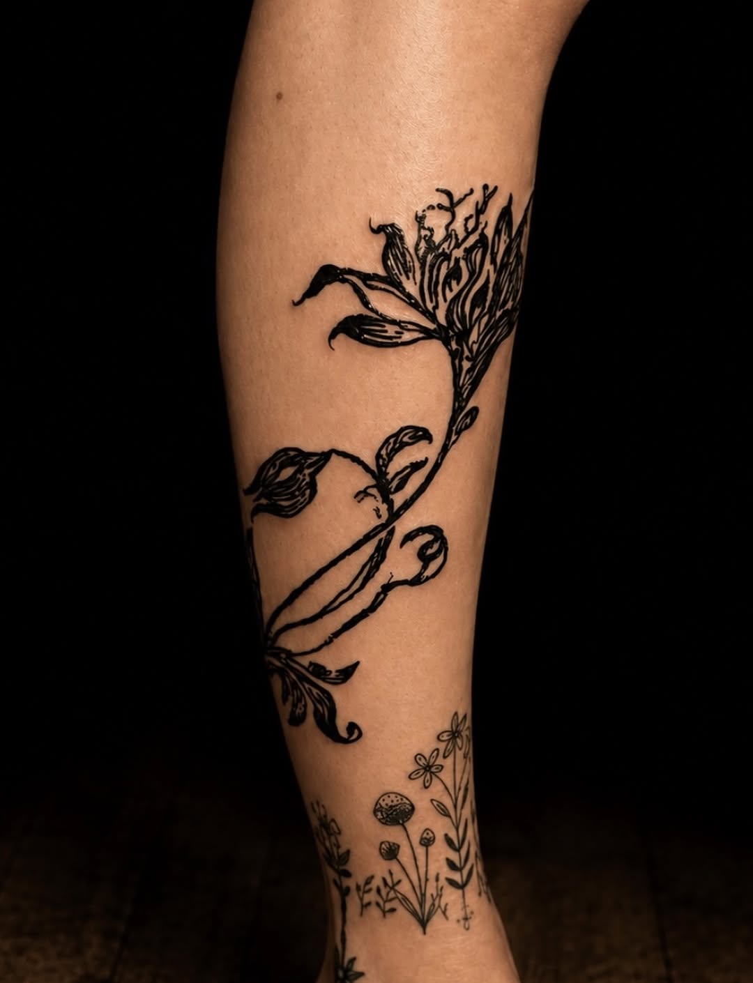 Tattoo by @matthew_makes_tattoos โ illustrative, black_and_grey
