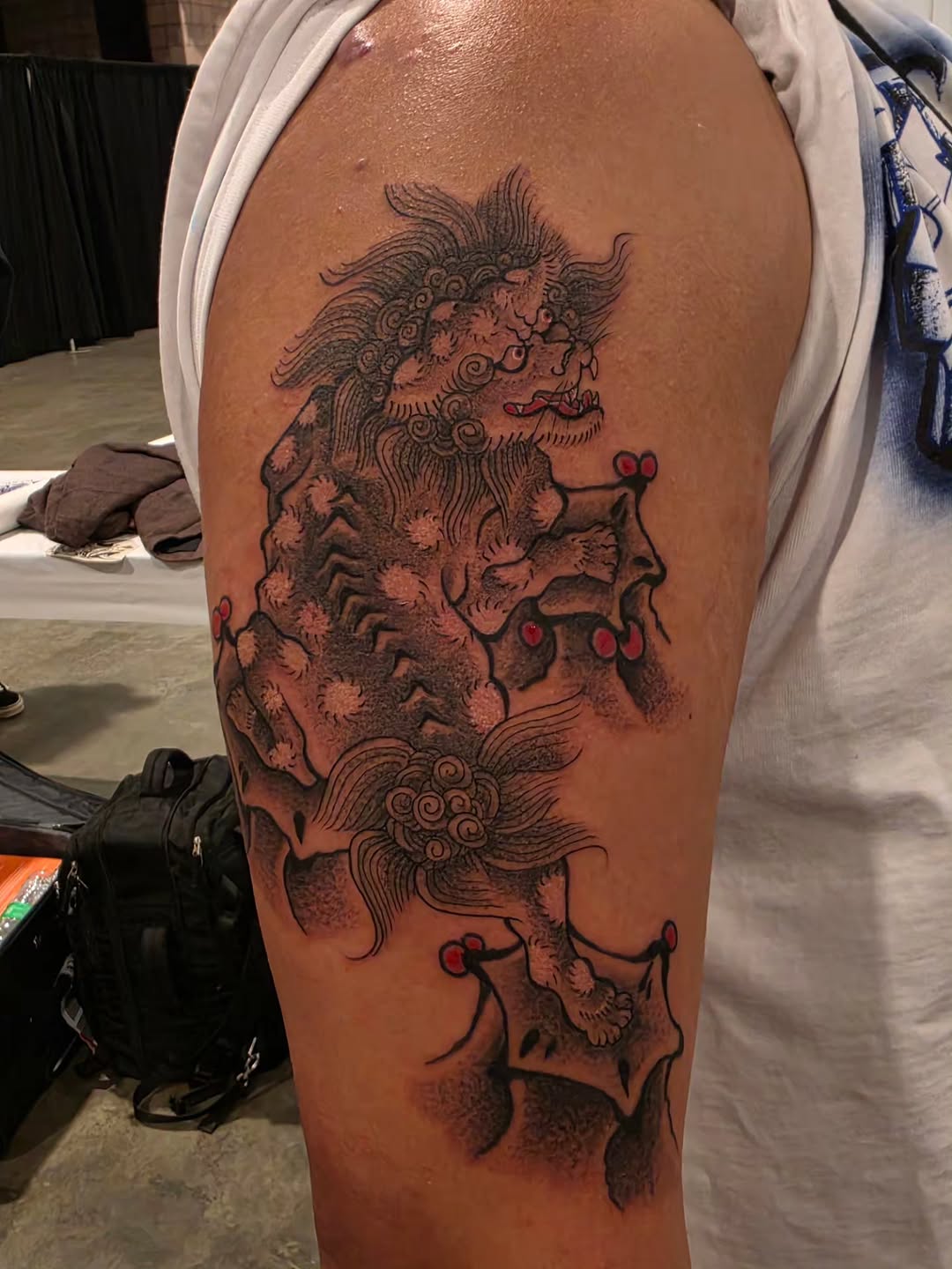 Tattoo by @juanes_lopez06 β japanese_irezumi, black_and_grey