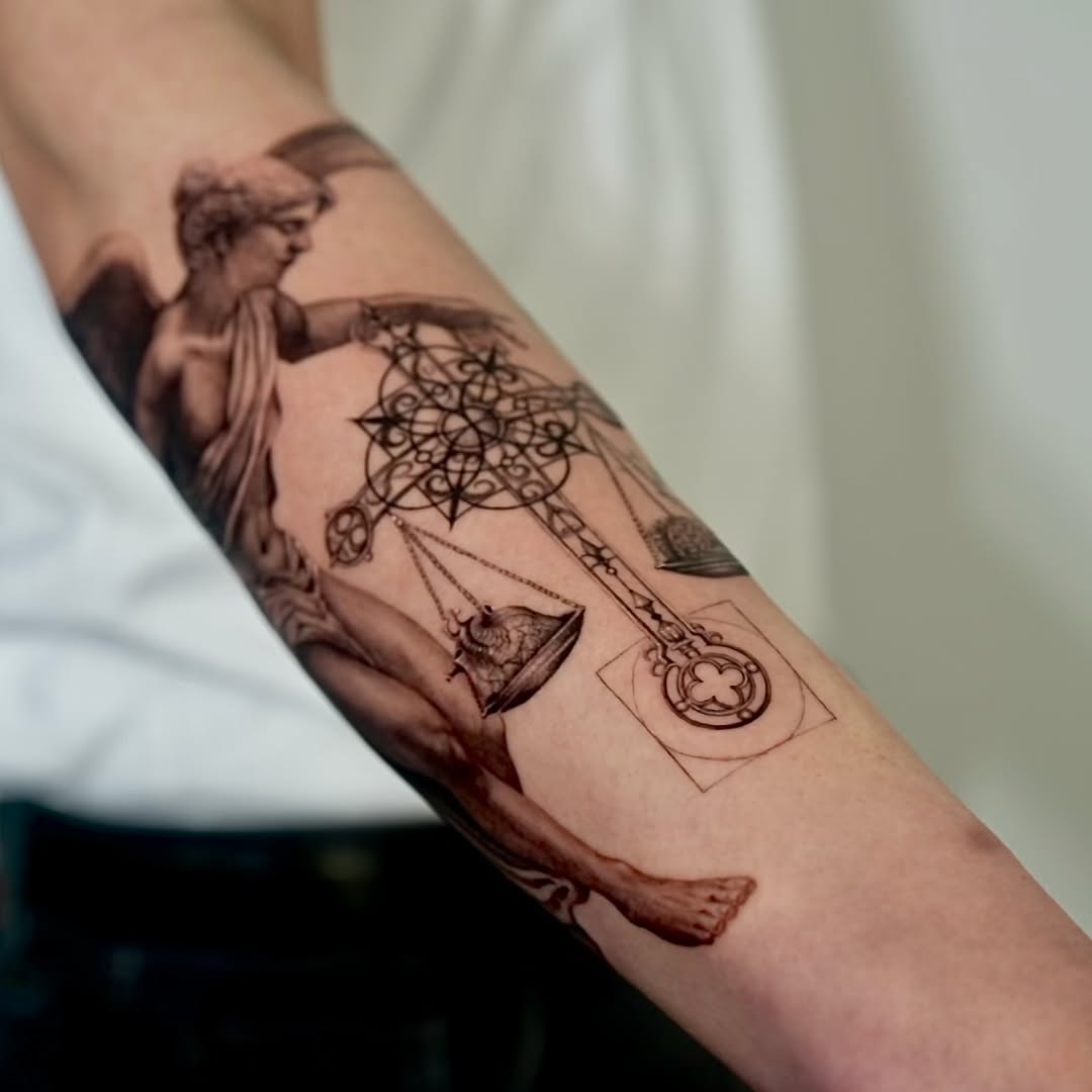 Tattoo by @ji.min.tt — realism, black_and_grey