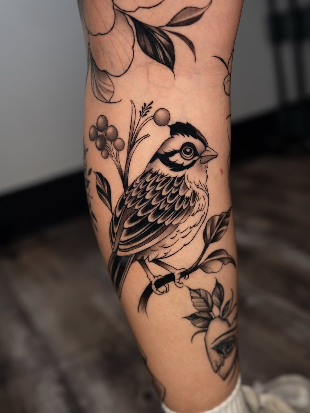 Tattoo by @mckenna_tattoo — black_and_grey, illustrative