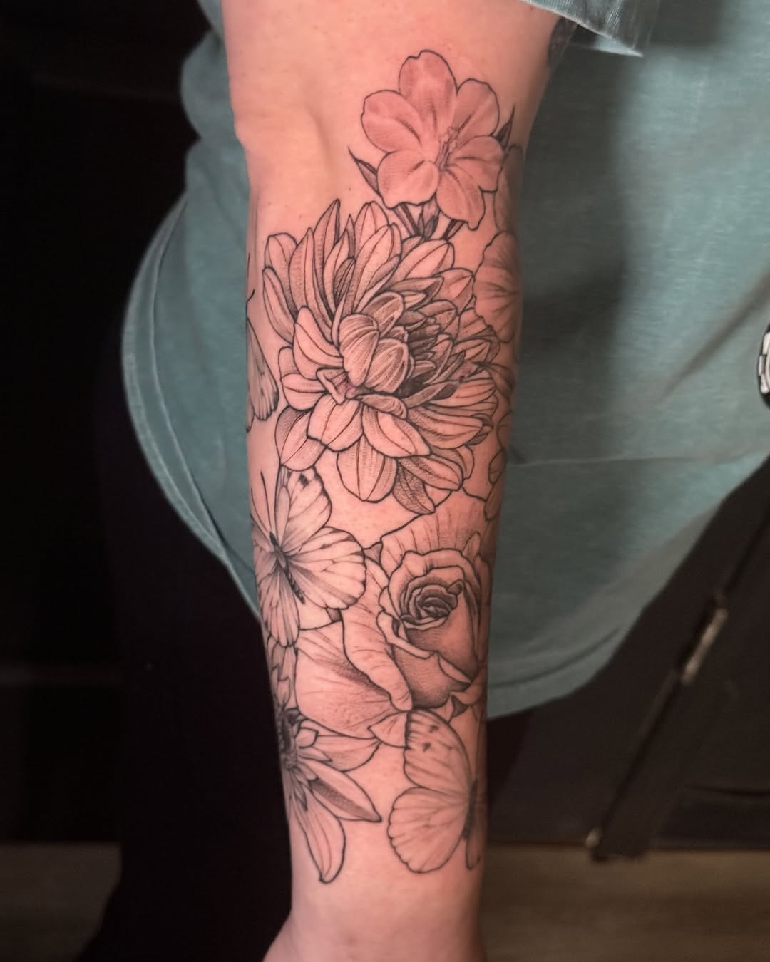 Tattoo by @tattoos_by_cat — fine_line, black_and_grey