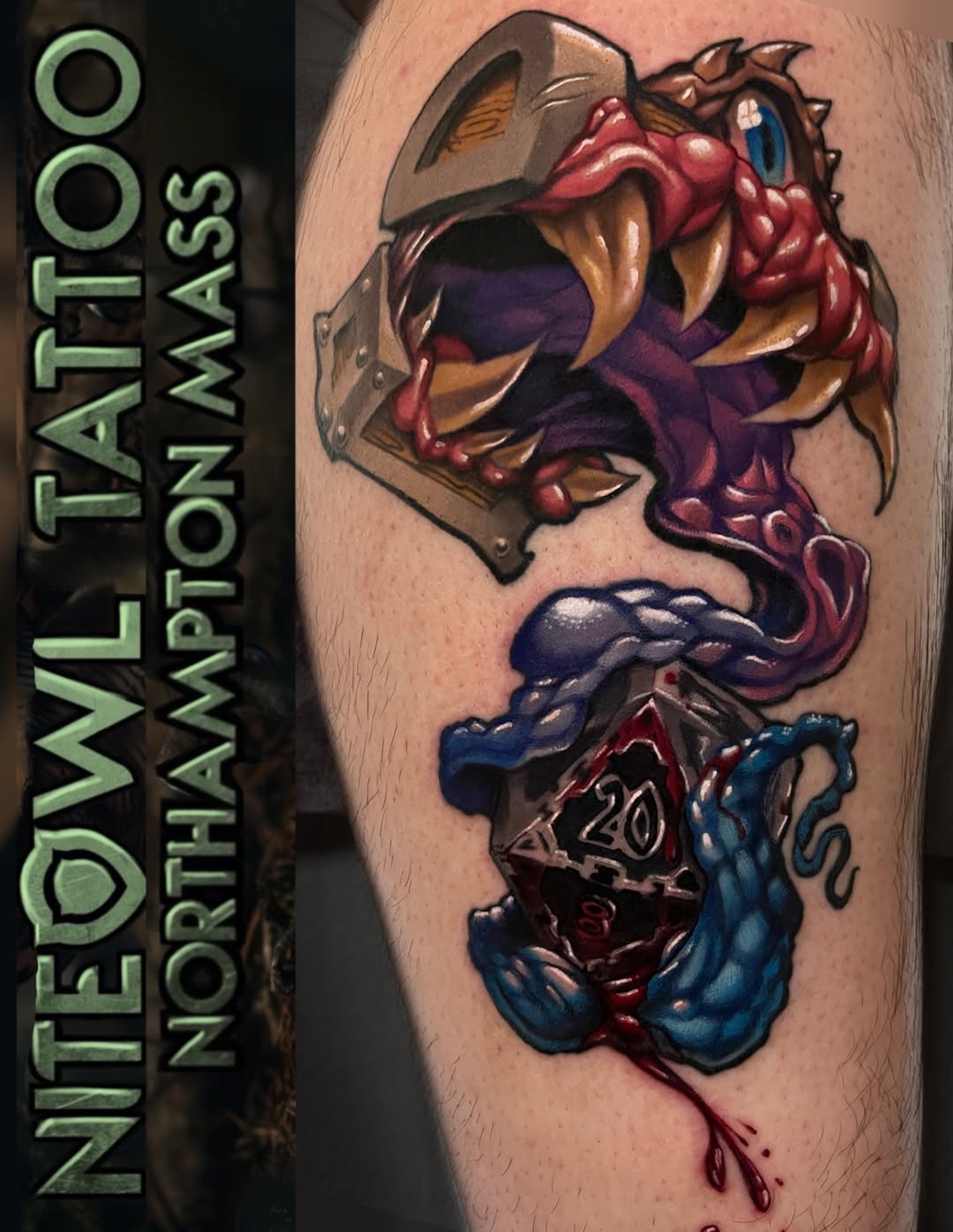 Tattoo by @timmy_b_413 — new_school, dark_realism