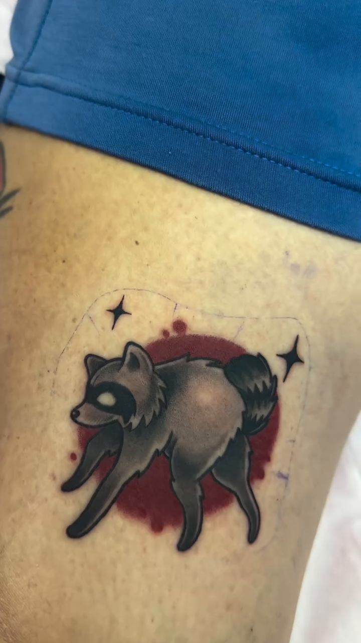 Tattoo by @sweetti.tattoo β black_and_grey, illustrative