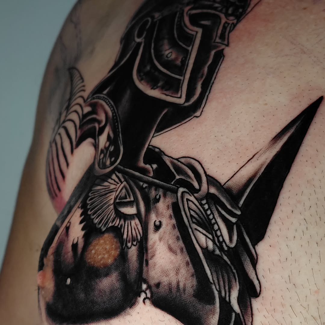 Tattoo by @issa.tatts — black_and_grey, realism