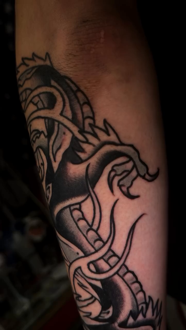 Tattoo by @cooper.tattoo — japanese_irezumi, black_and_grey