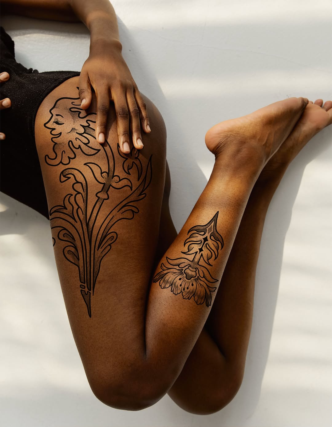 Tattoo by @zvvo.ink โ blackwork, ornamental