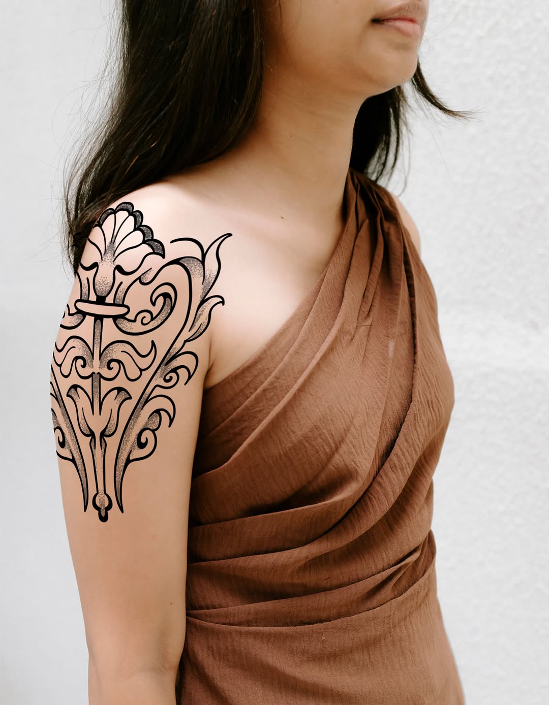 Tattoo by @zvvo.ink โ ornamental, dotwork