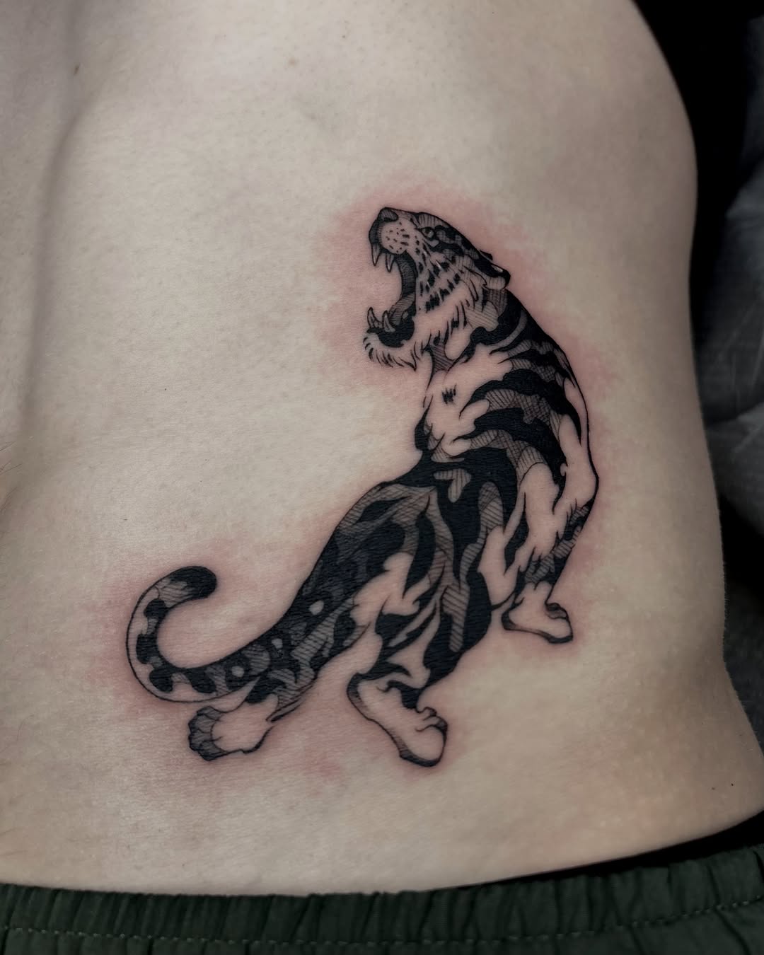 Tattoo by @codeblackink โ black_and_grey, realism