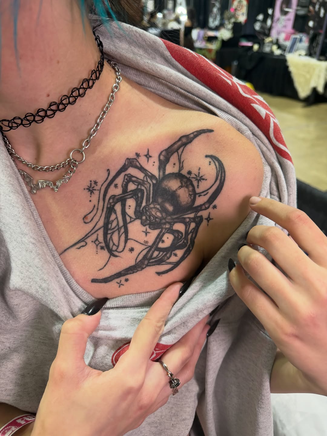 Tattoo by @joe_antonio_tattoos — blackwork, dark_realism