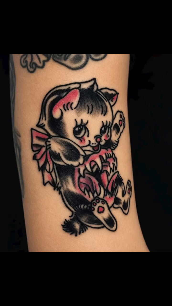 Tattoo by @copperheadtattooer — american_traditional, neo_traditional