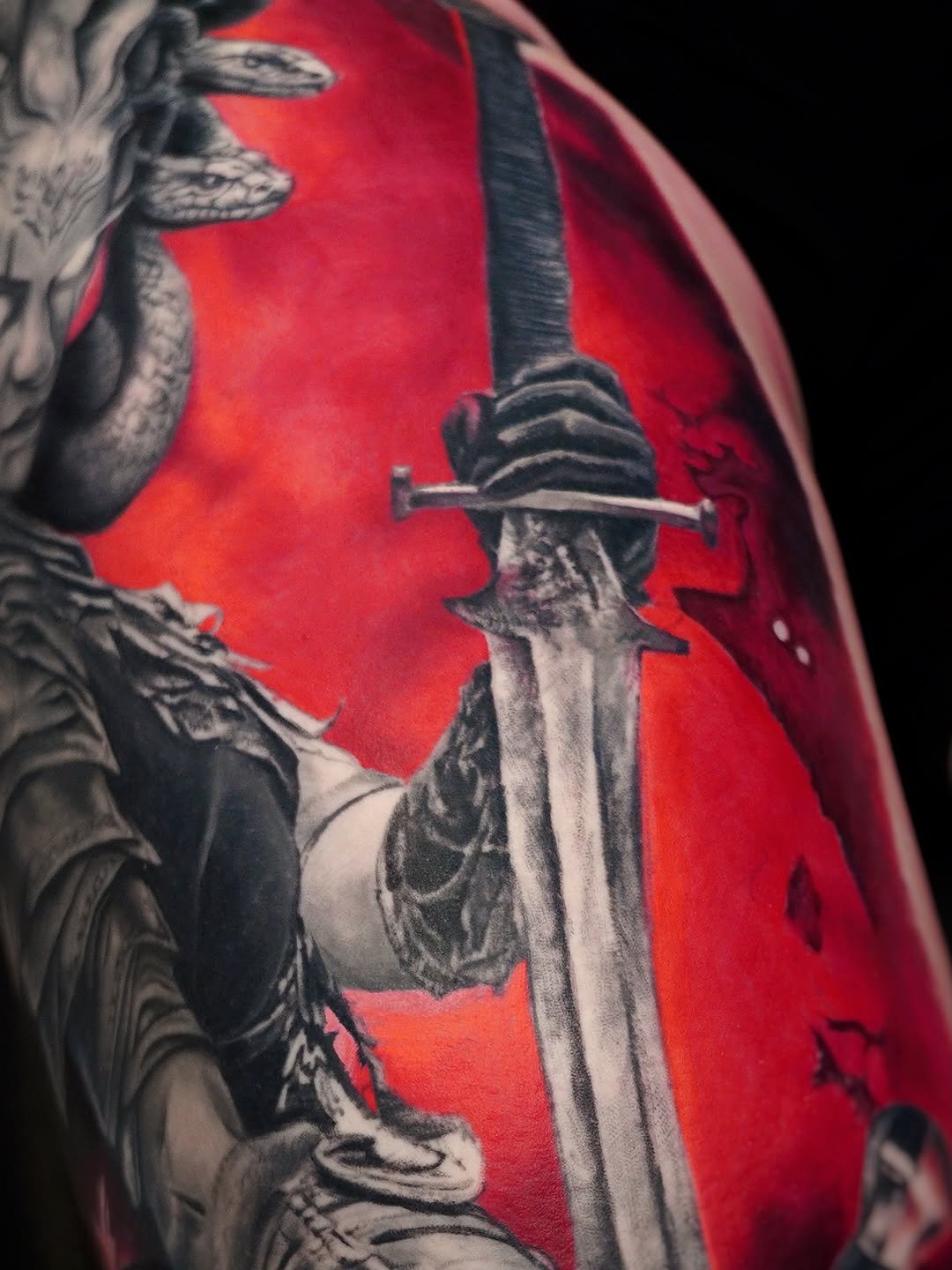 Tattoo by @thekidkennedy — realism, black_and_grey