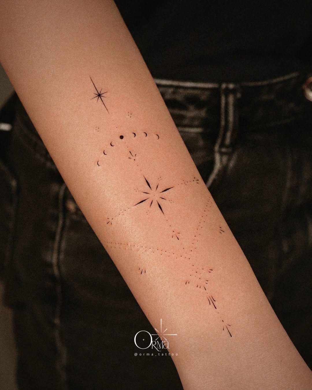 Tattoo by @orma_tattoo — fine_line, dotwork
