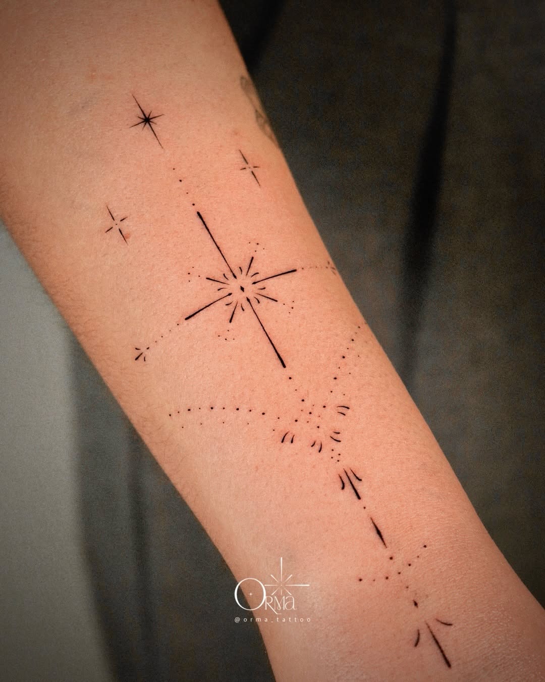 Tattoo by @orma_tattoo — fine_line, dotwork