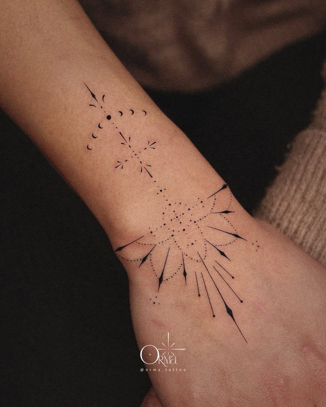 Tattoo by @orma_tattoo — fine_line, geometric