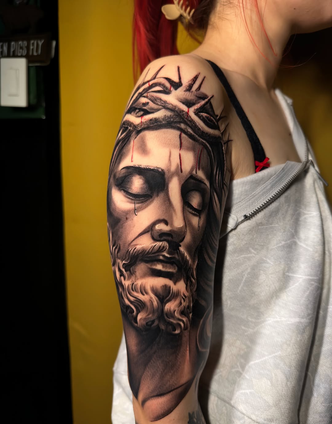 Tattoo by @getink_byjerry — realism, black_and_grey