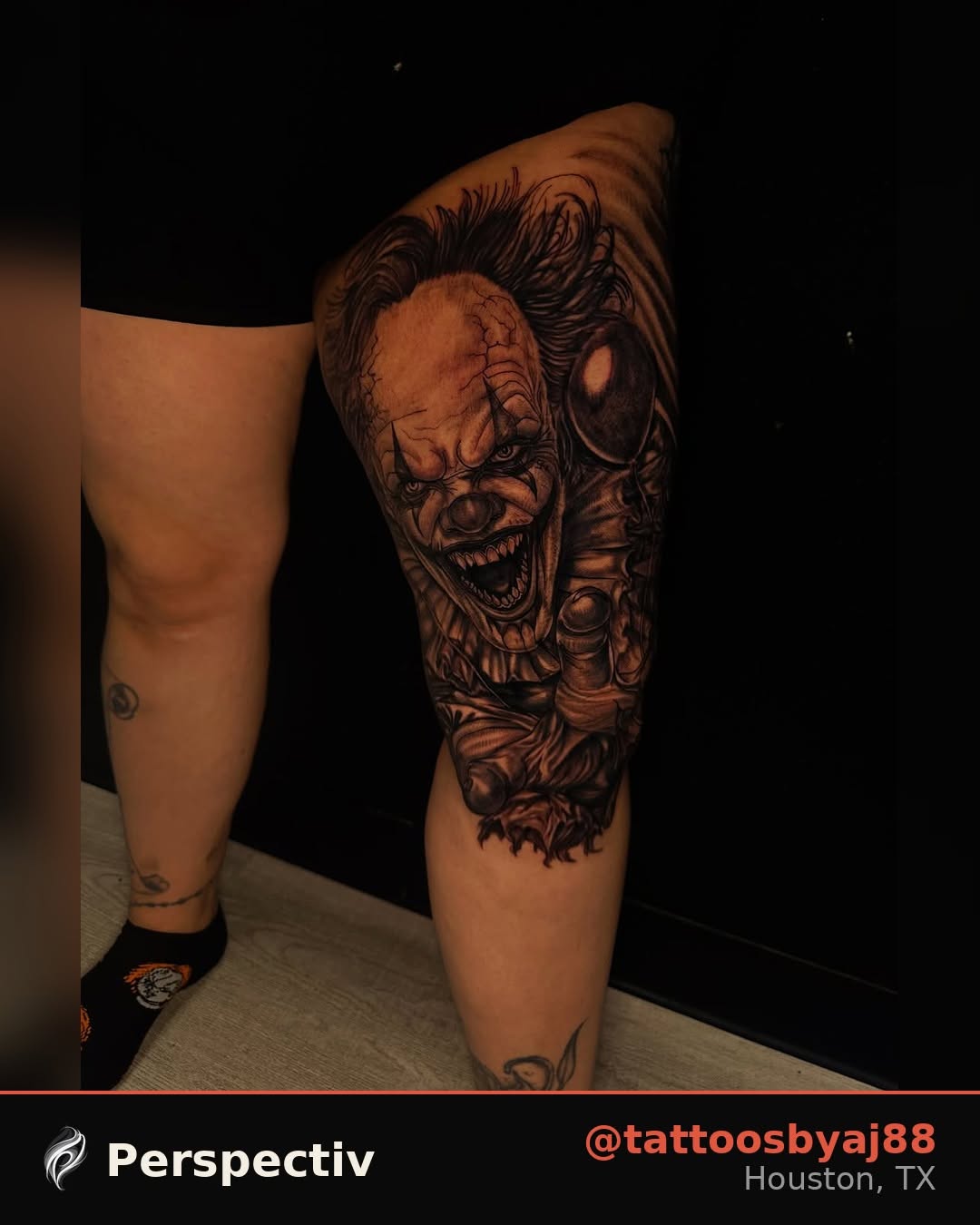 Tattoo by @perspectivink — realism, dark_realism
