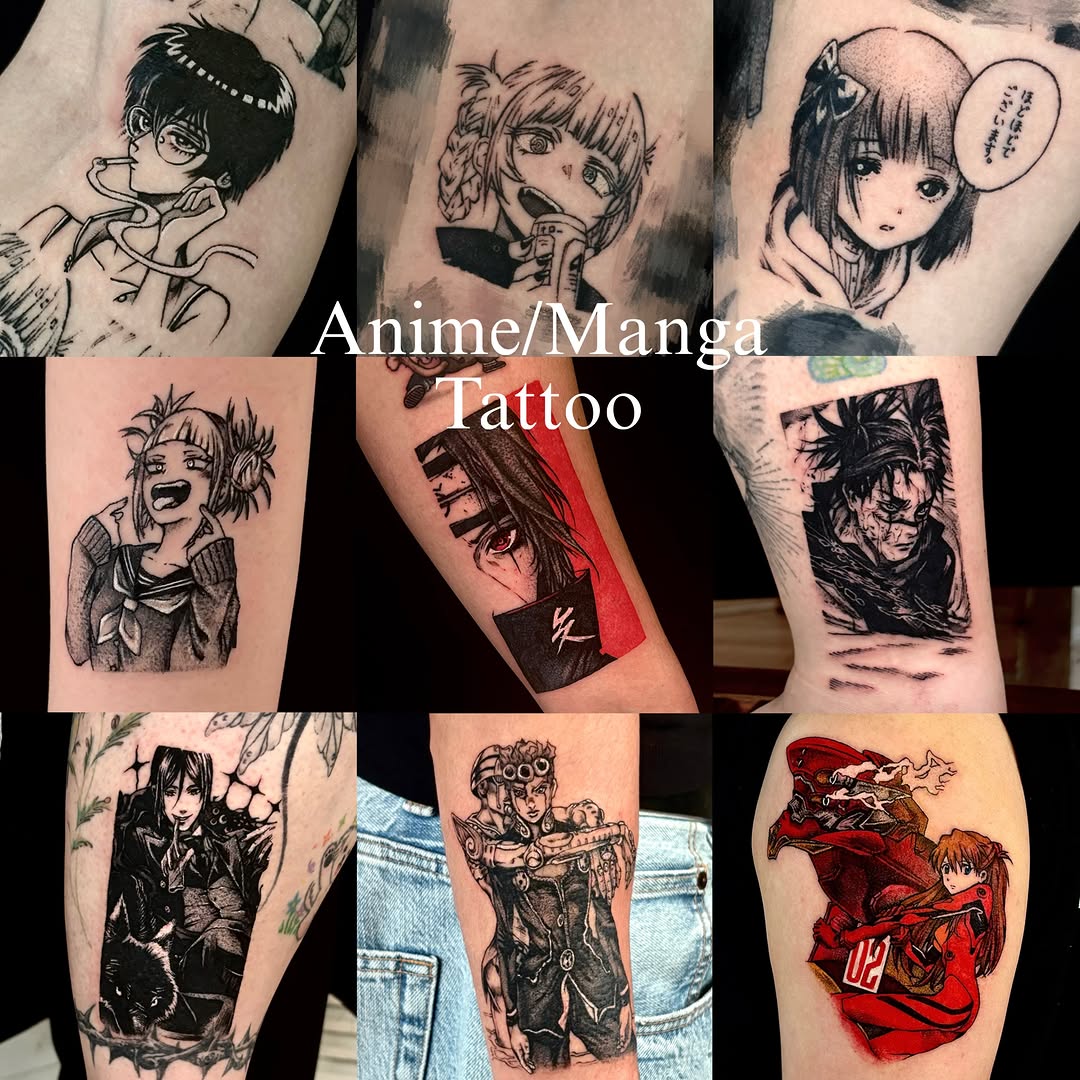 Tattoo by @tattooist_culp — anime