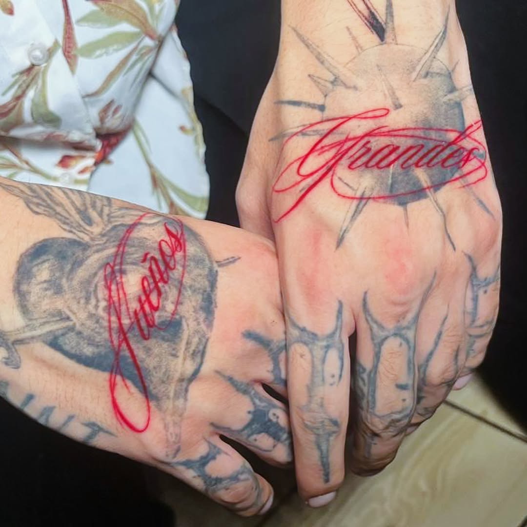 Tattoo by @maalaacaaraa โ lettering_script, black_and_grey