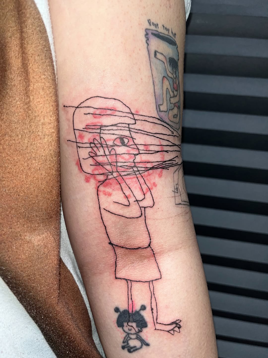 Tattoo by @allmyfeelingwerefake — ignorant, sketch