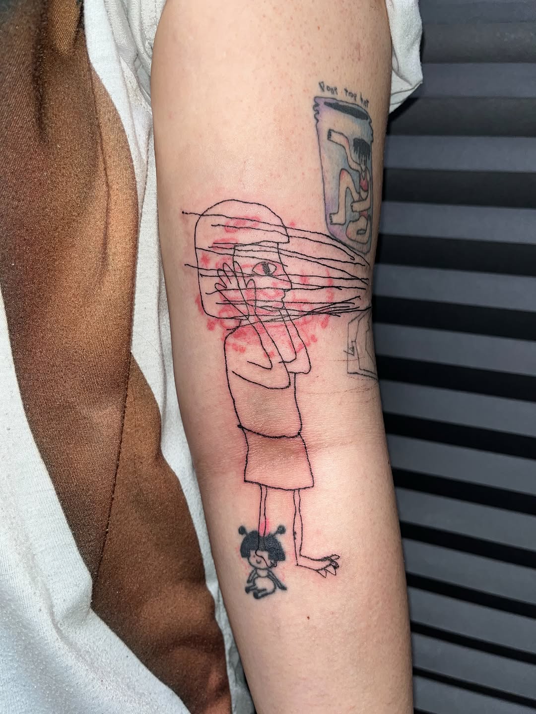 Tattoo by @allmyfeelingwerefake — ignorant, sketch