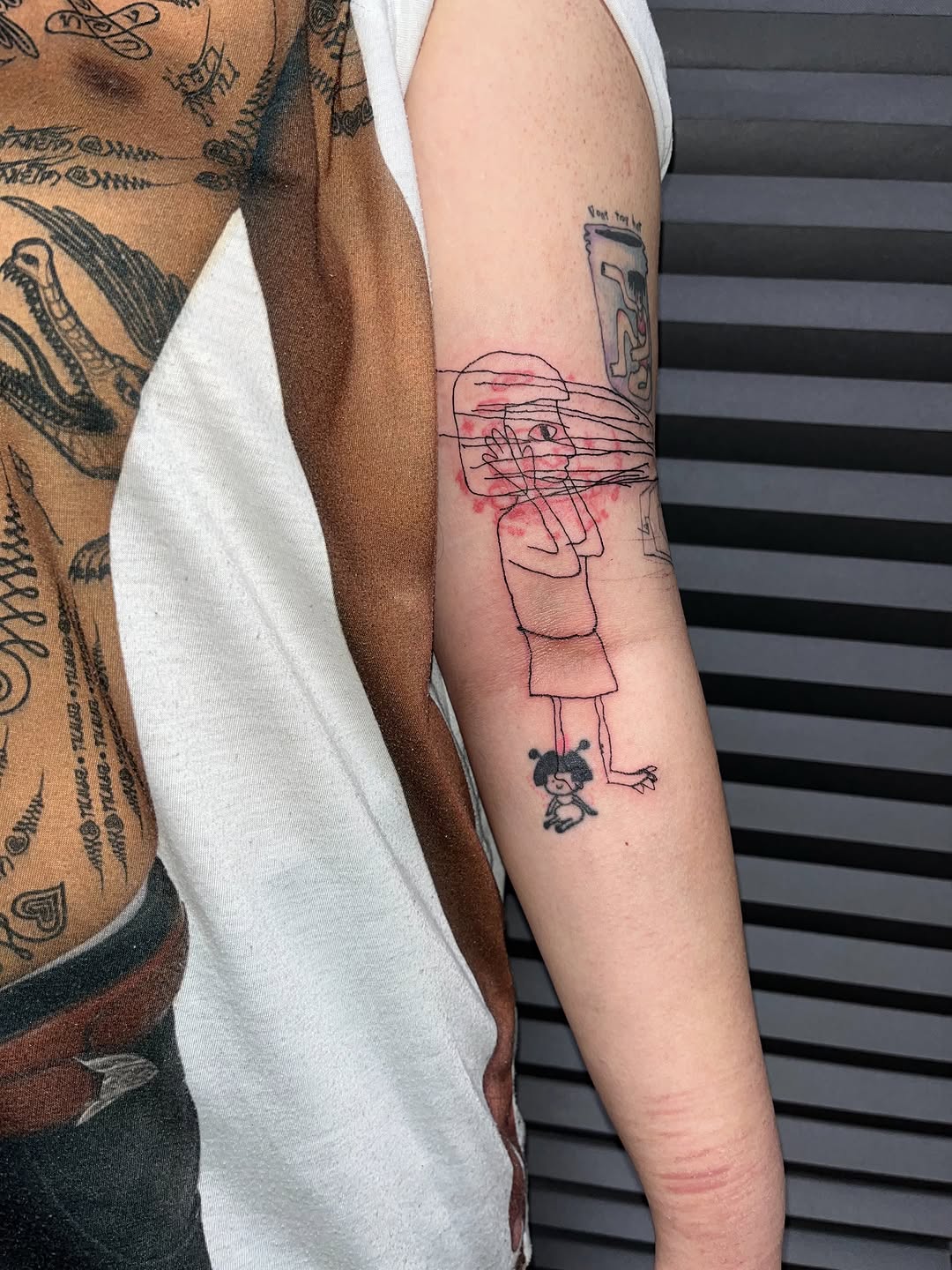 Tattoo by @allmyfeelingwerefake — ignorant, sketch