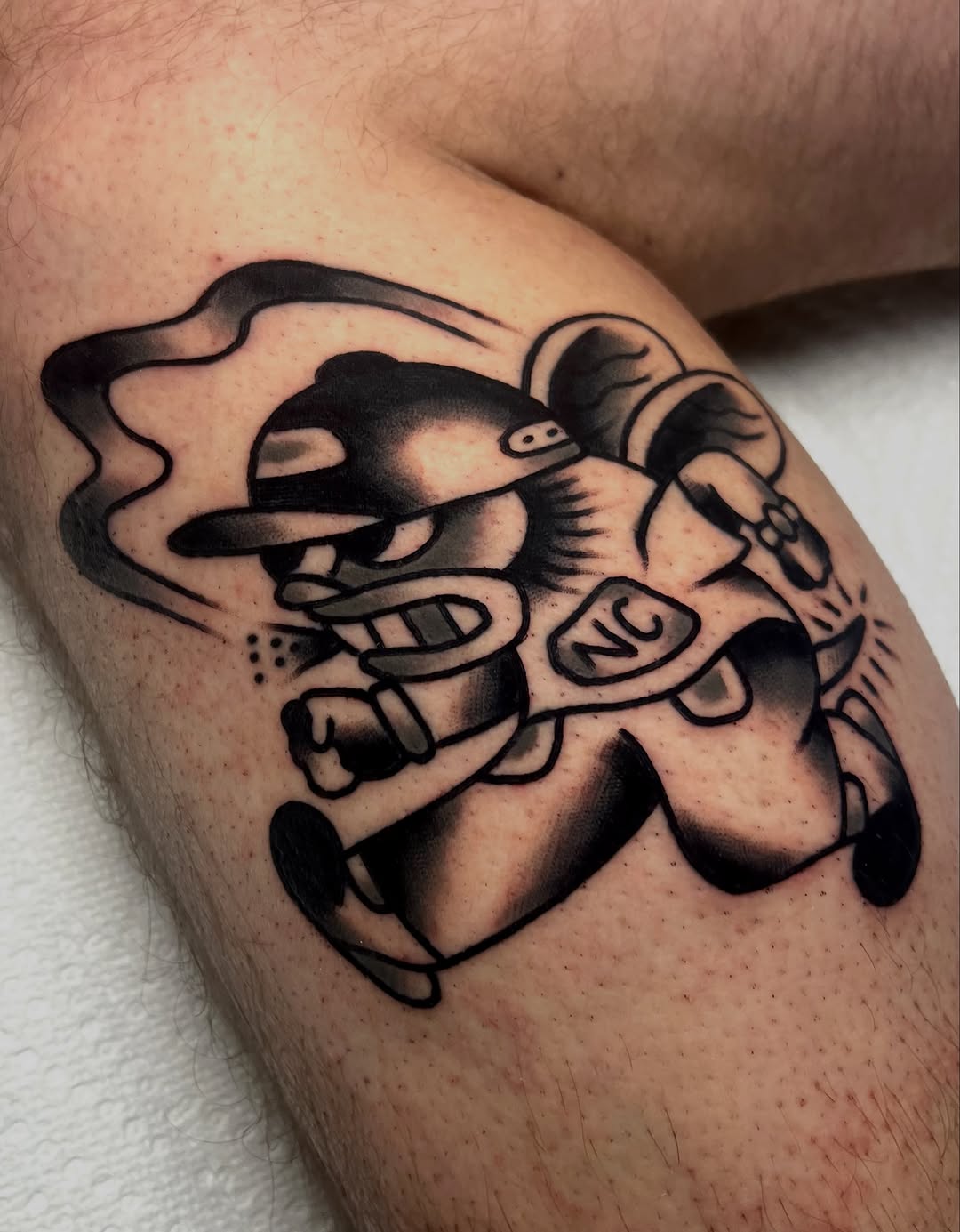 Tattoo by @anchoredaweightattoo — american_traditional