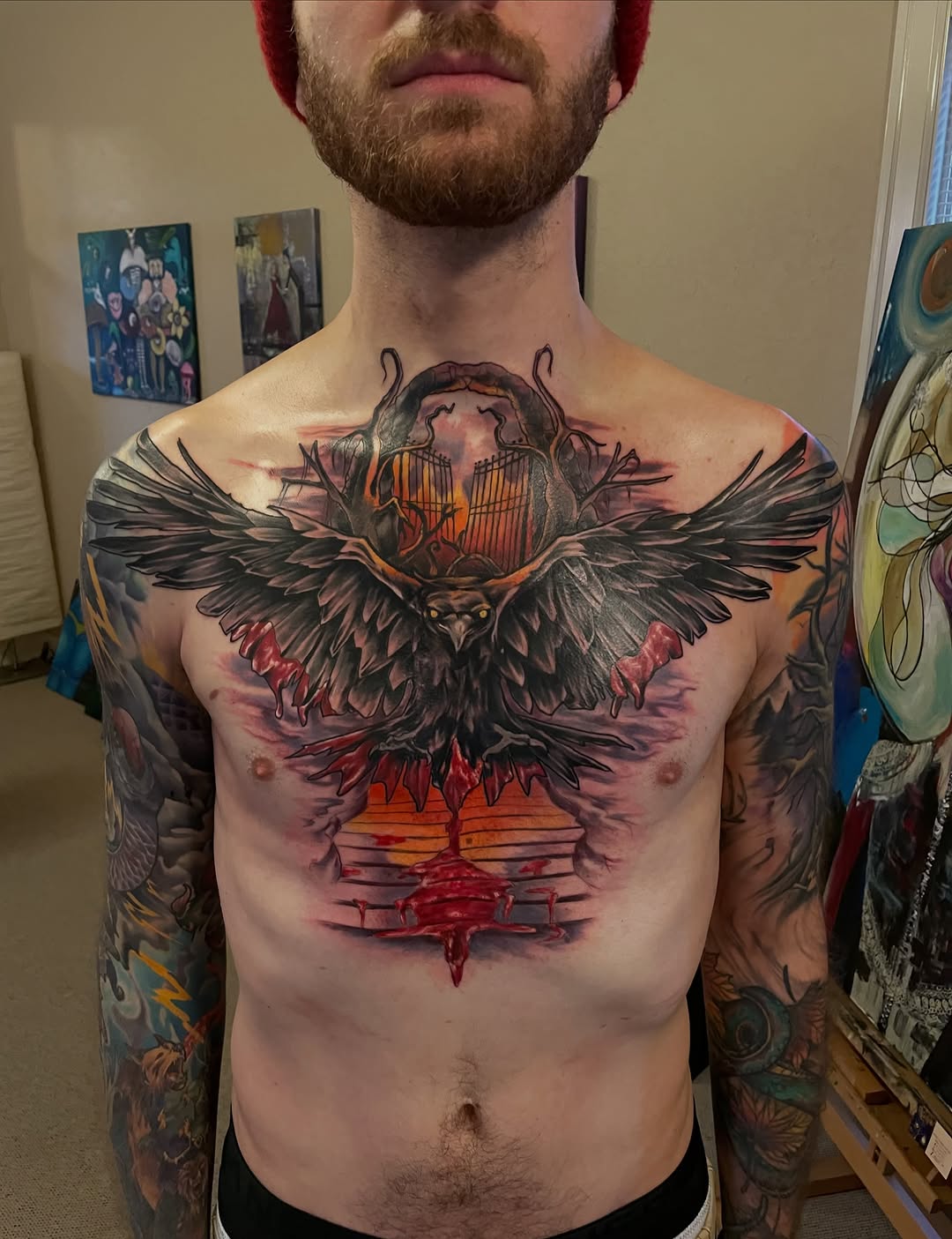 Tattoo by @tattoosbyjonathanwade — realism, black_and_grey