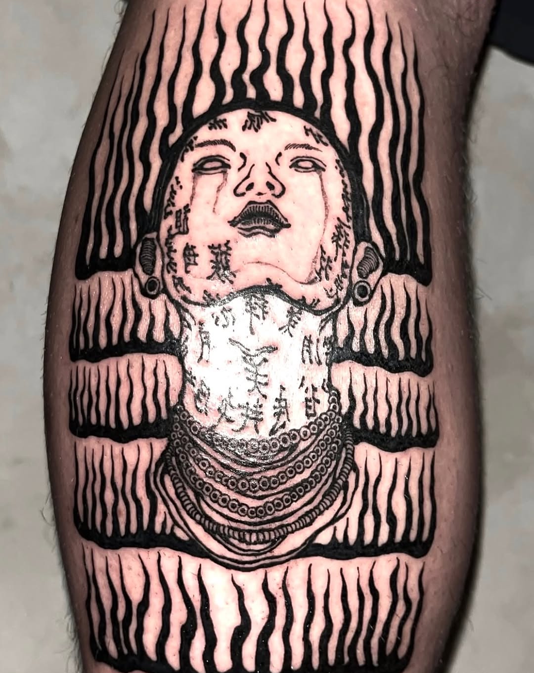 Tattoo by @ssssssssssim5 — blackwork, lettering_script