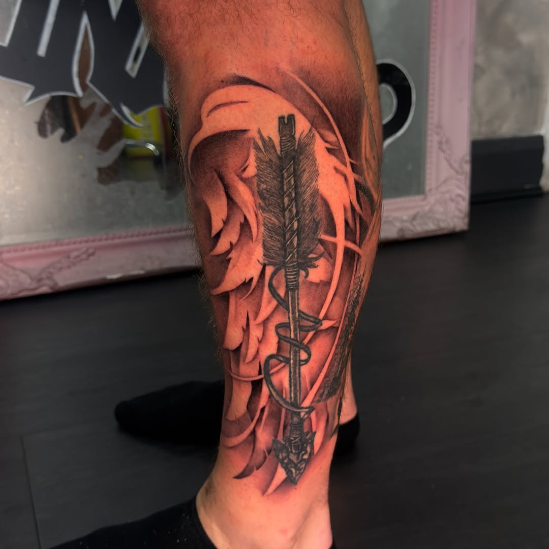 Tattoo by @22.co.uk — black_and_grey, realism