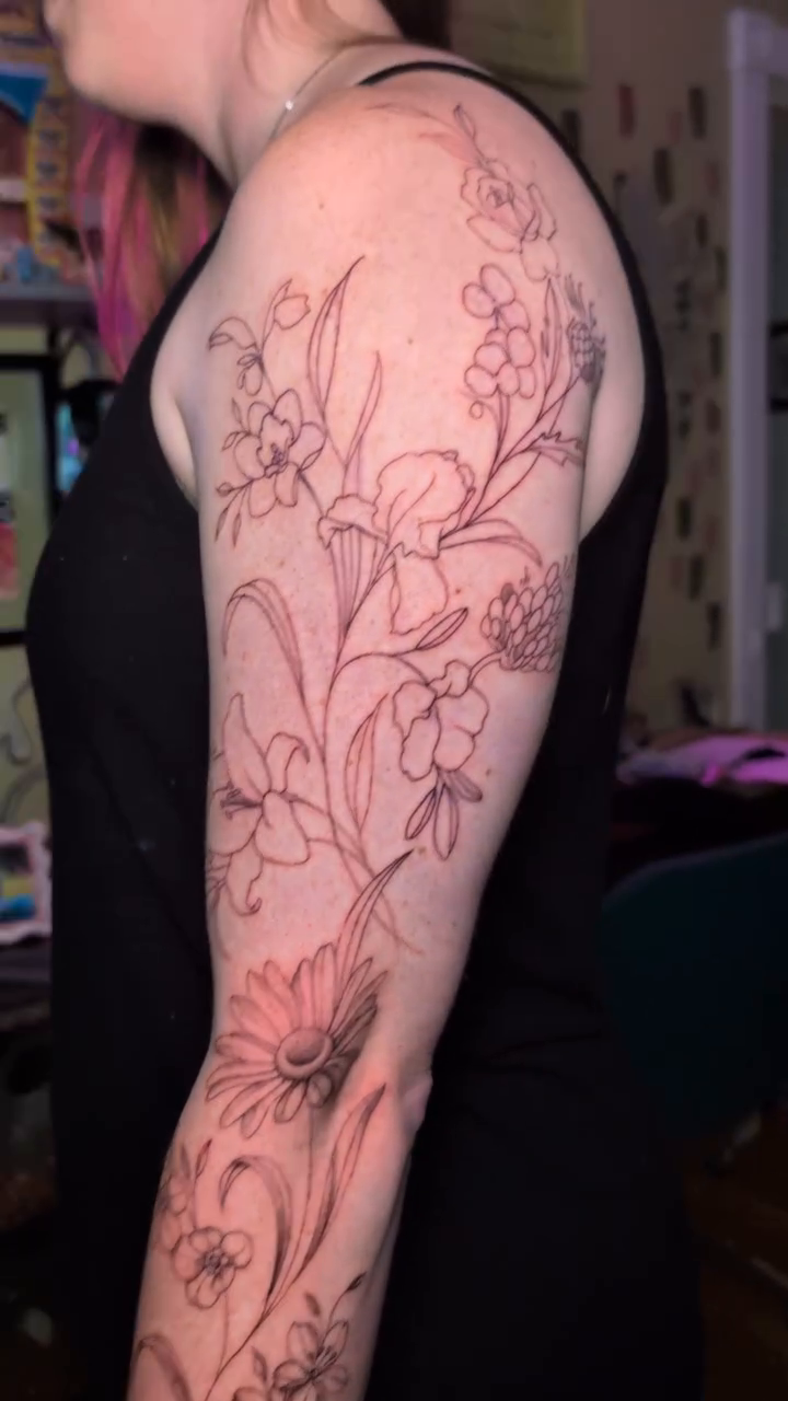 Tattoo by @randi.ink — fine_line
