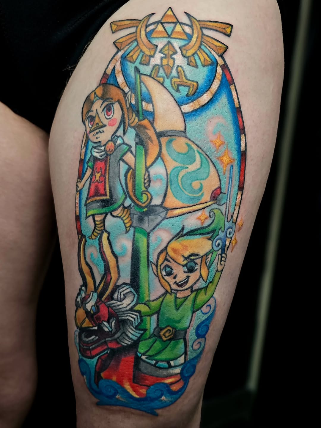 Tattoo by @alexalachutatattoos โ new_school, anime