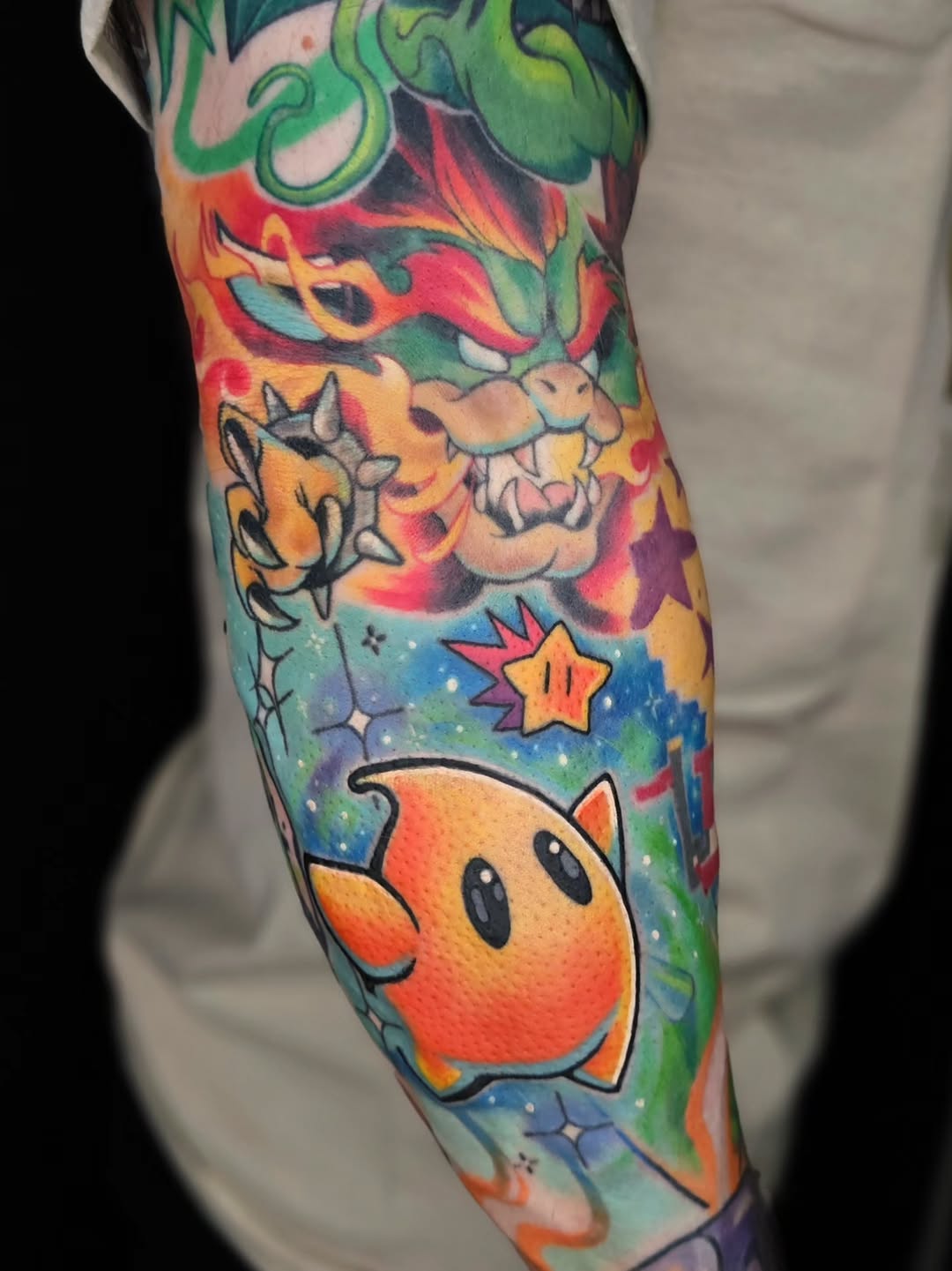 Tattoo by @alexalachutatattoos โ new_school, anime