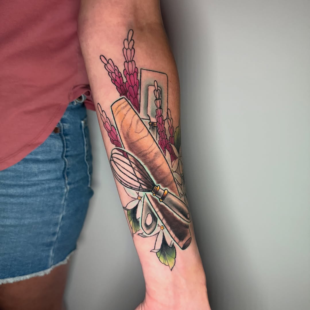 Tattoo by @hailyeahtattoos โ new_school