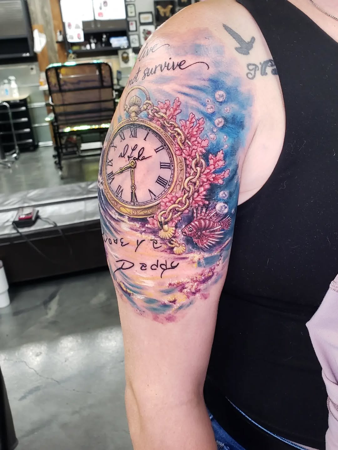 Tattoo by @tnchriswhitney — realism, watercolor