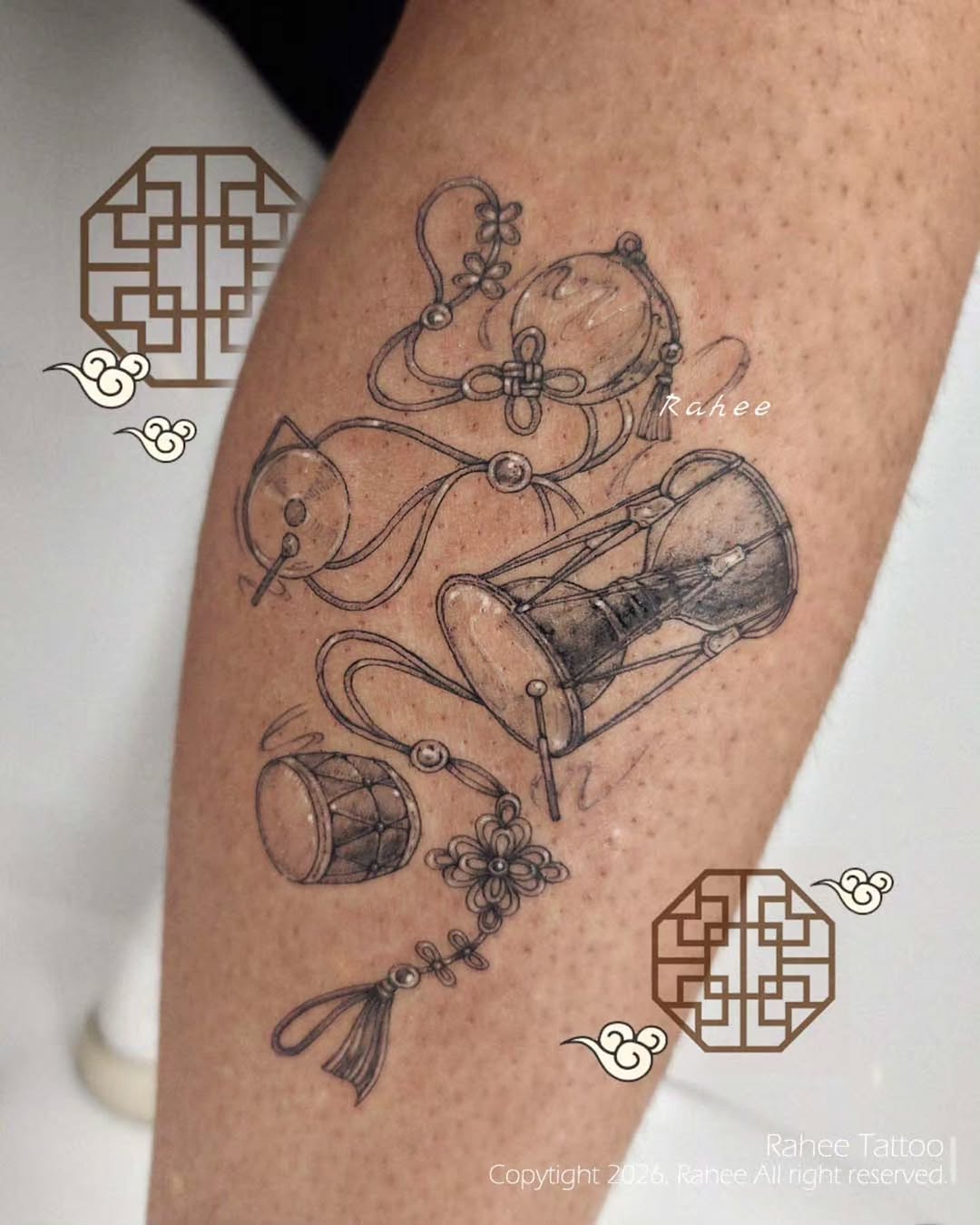 Tattoo by @rahee.tt — black_and_grey, realism
