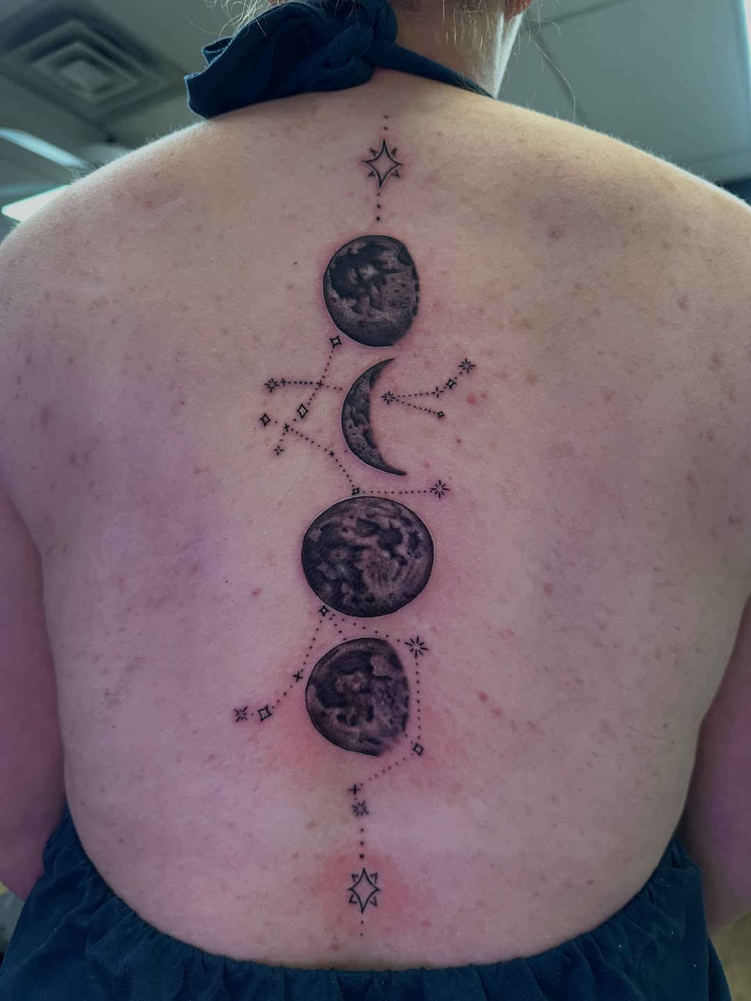 Tattoo by @tattoosbydanimarie — black_and_grey, geometric