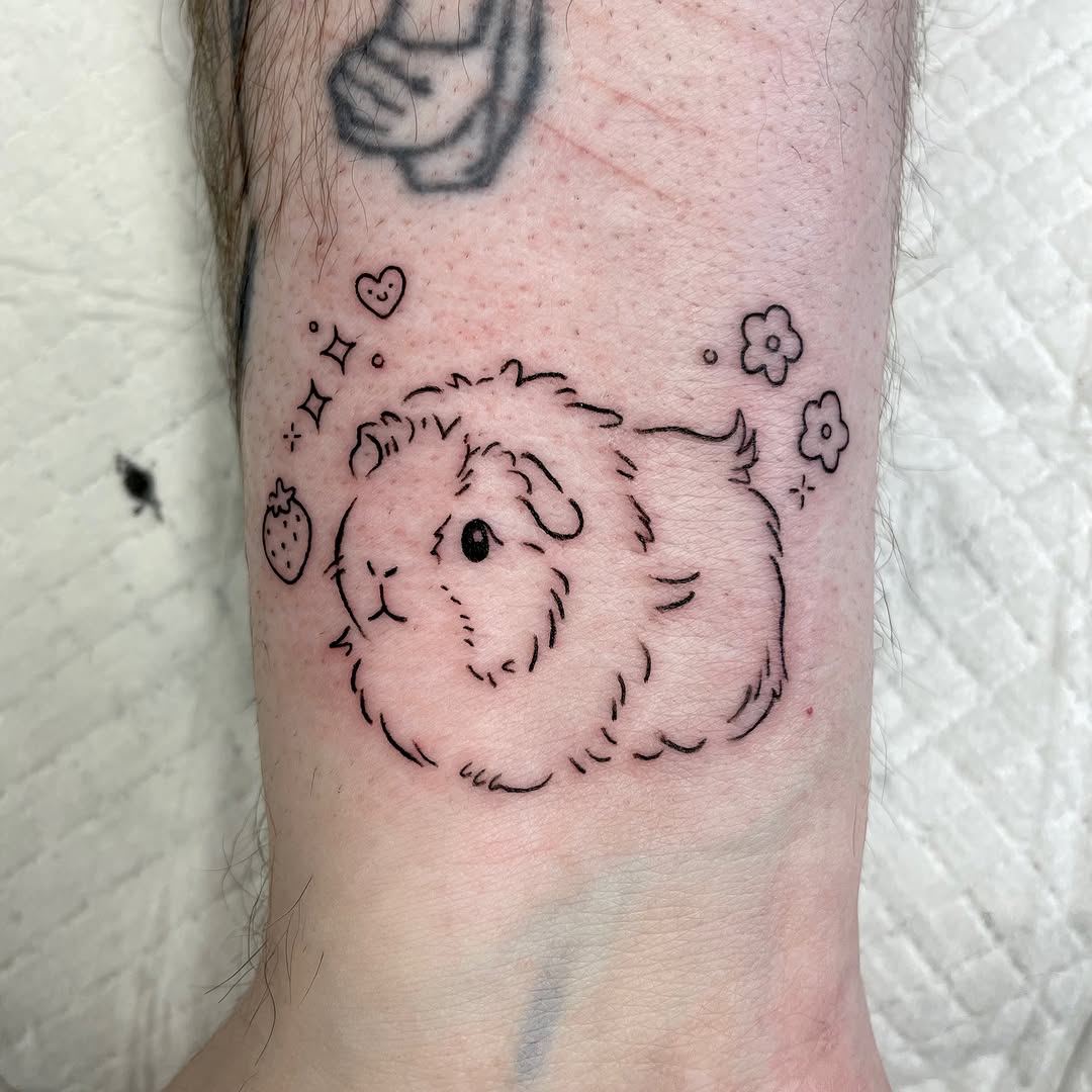 Tattoo by @art.phanny โ fine_line, minimalist