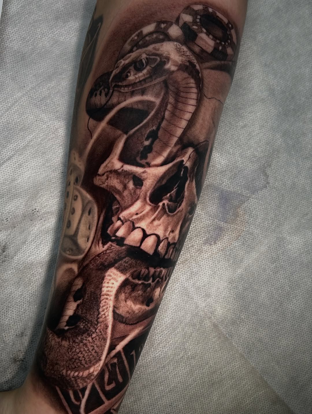 Tattoo by @the_buza — realism, black_and_grey