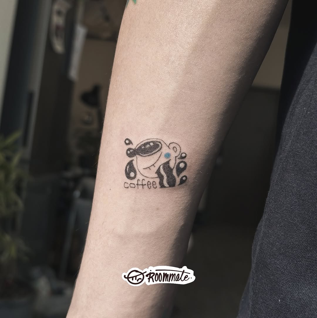 Tattoo by @roommate_tat — ignorant, lettering_script