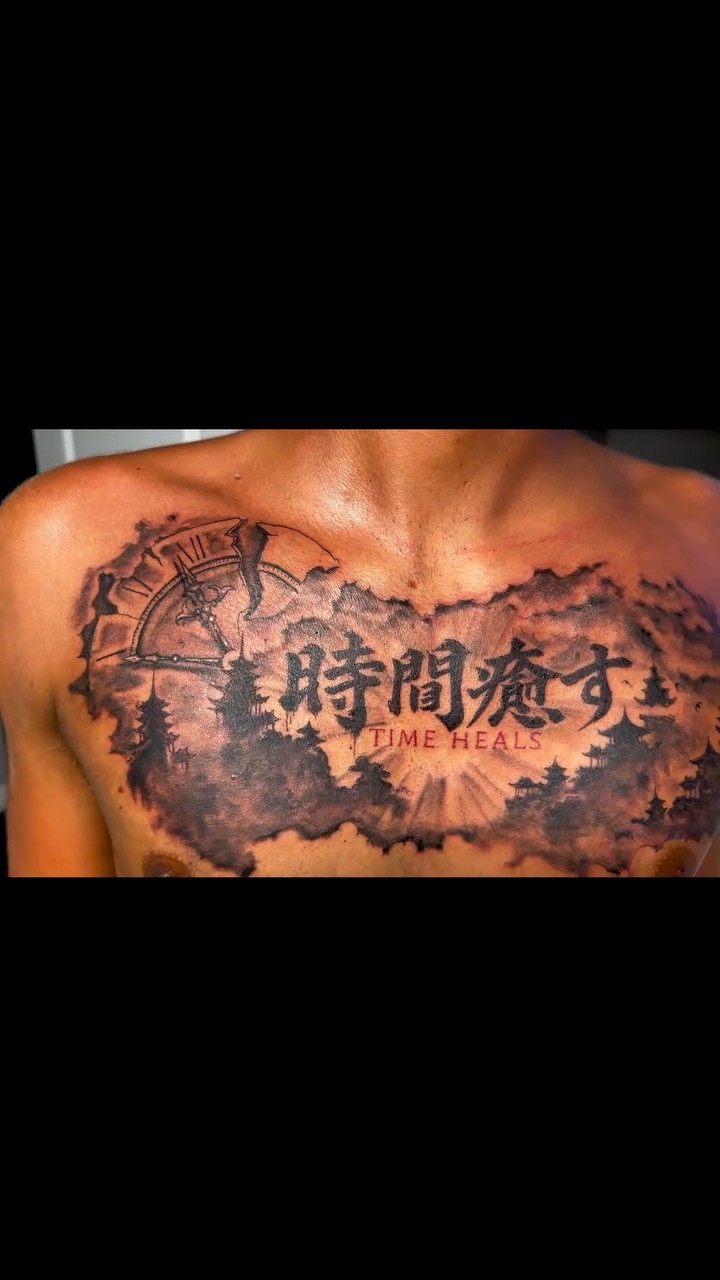 Tattoo by @tat2reign_85 โ black_and_grey, lettering_script